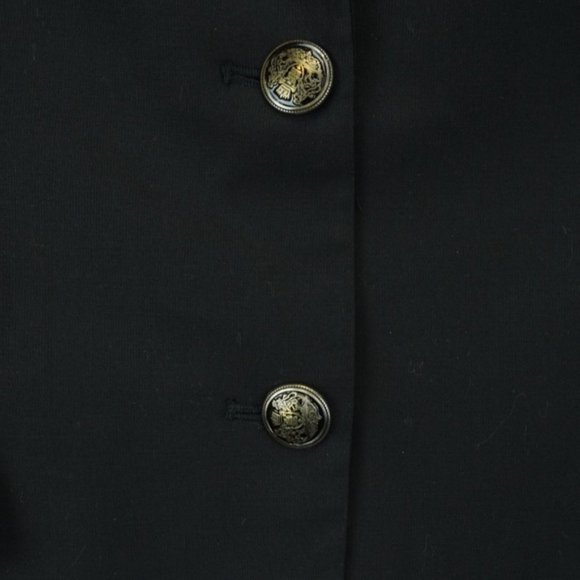 Talula size 8 black wool lined blazer - Picture 3 of 5